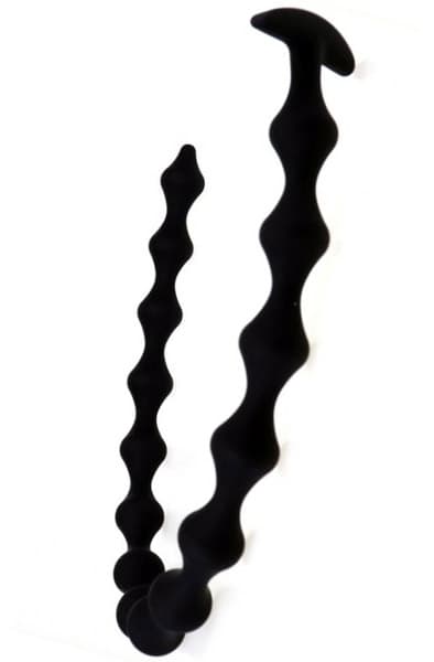 Long Dildo Thin Beads 55 cm Ekstra lang analdildo