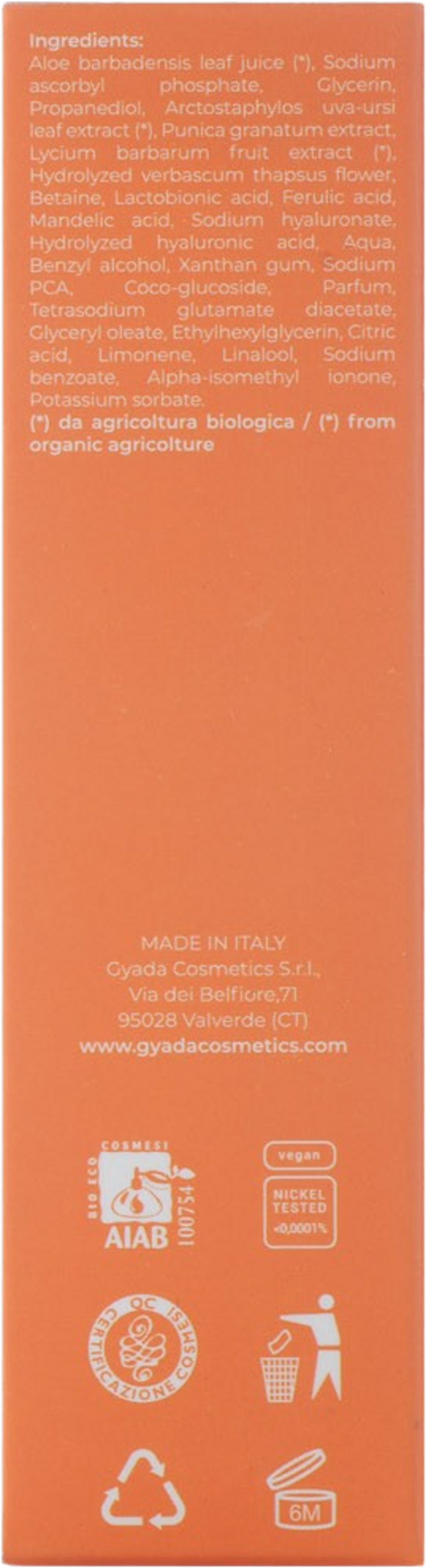 GYADA Cosmetics  Radiance Gesichtsserum, 30 ml