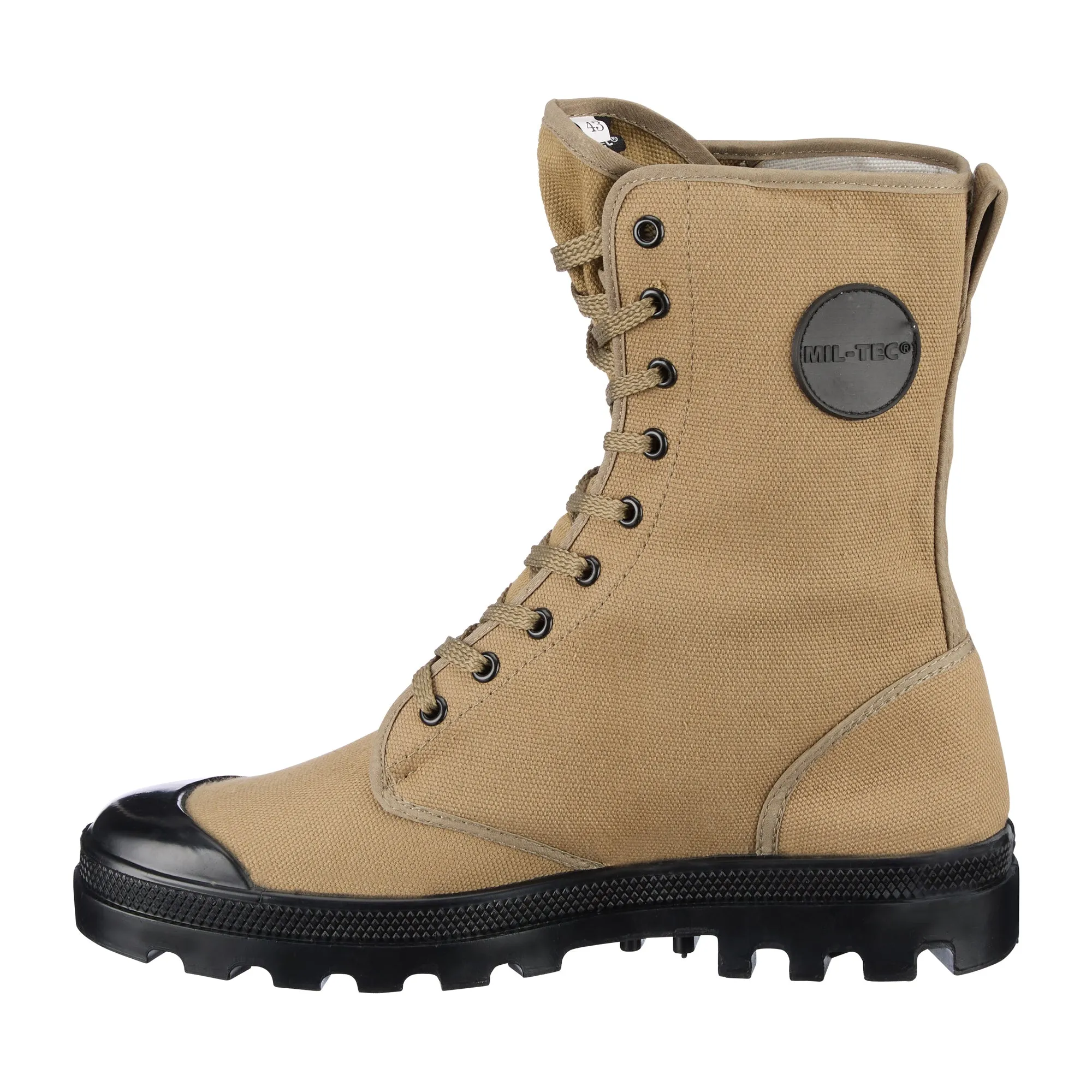 Mil-Tec -  Französische Canvas Commandostiefel 9-Loch