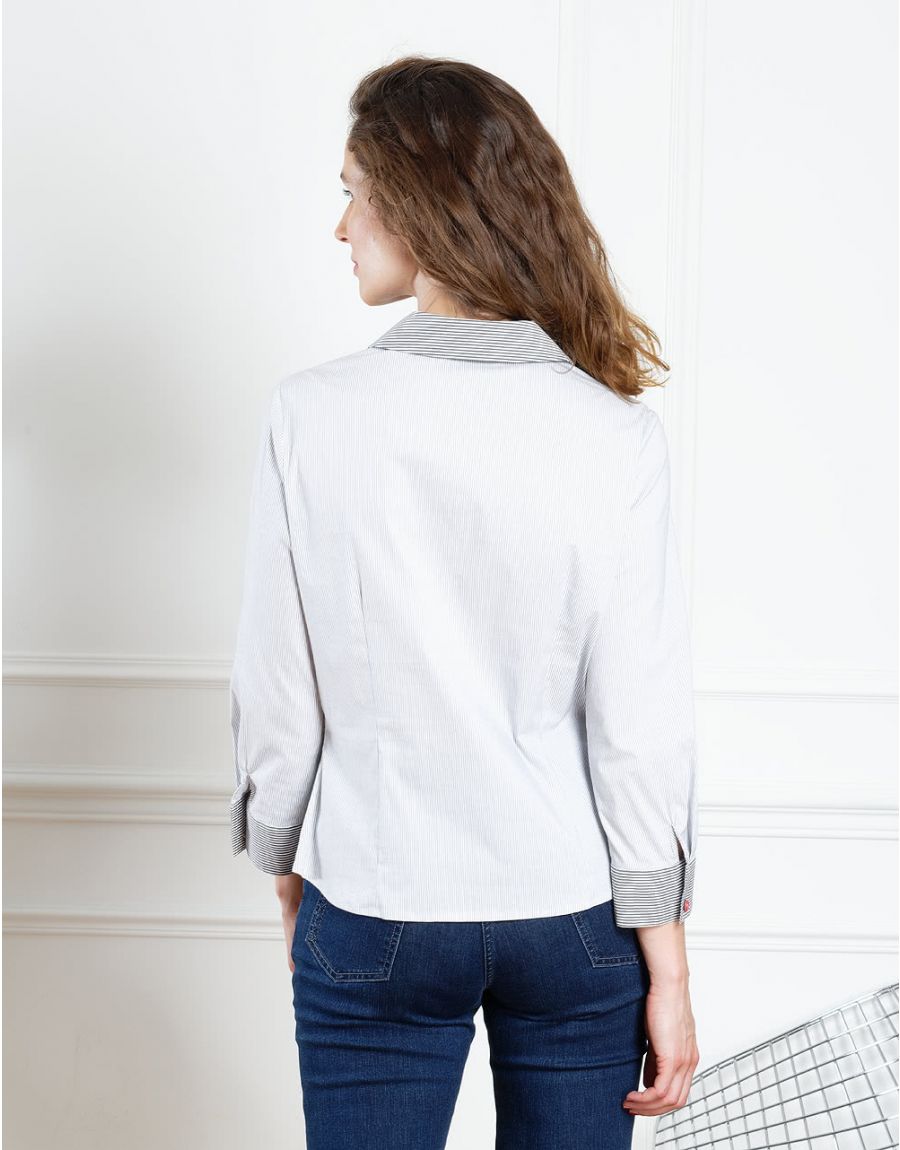Chemise à rayures