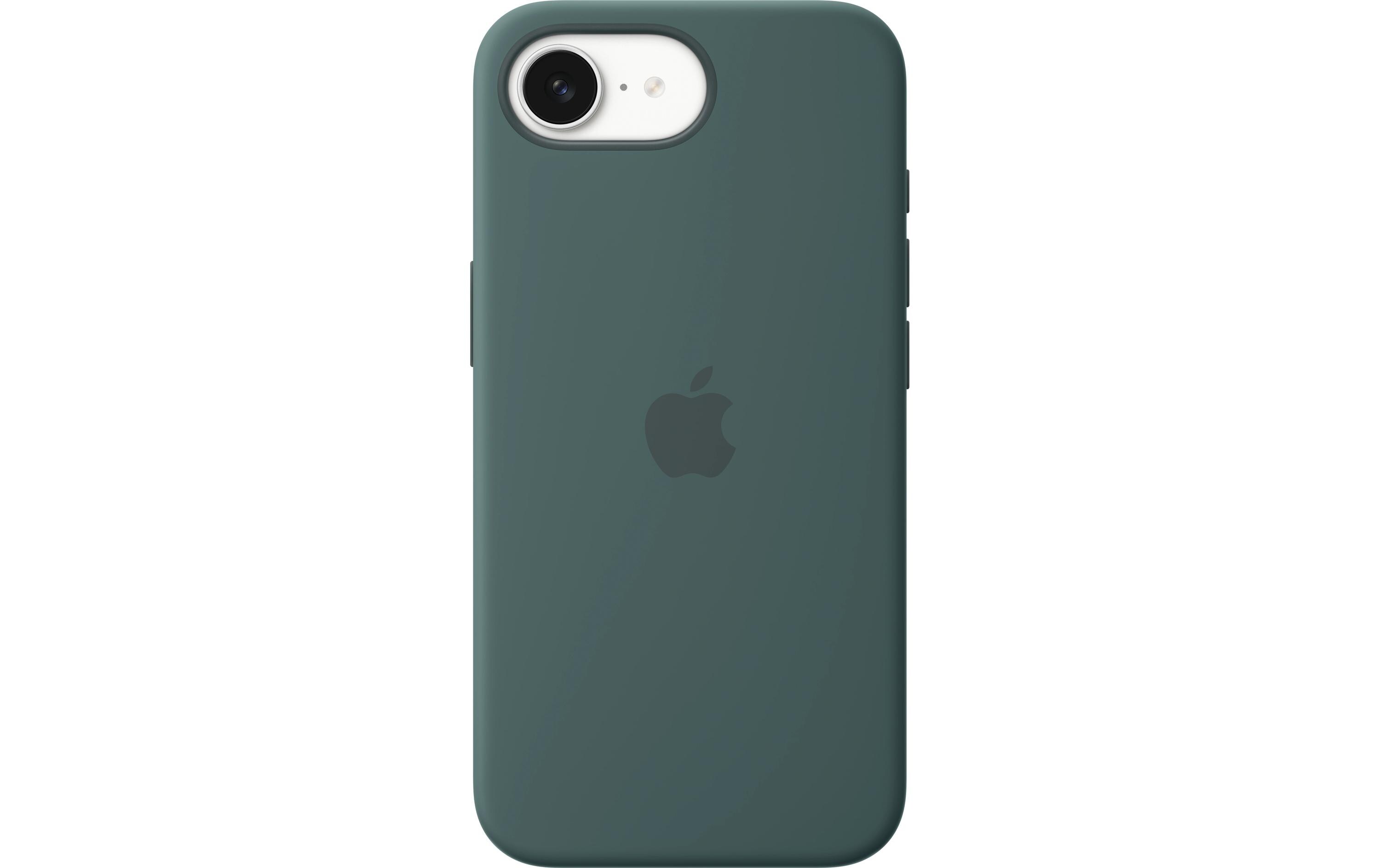Silicone Case iPhone 16e Lake GreenSilikon-Backcover für das Apple iPhone 16e