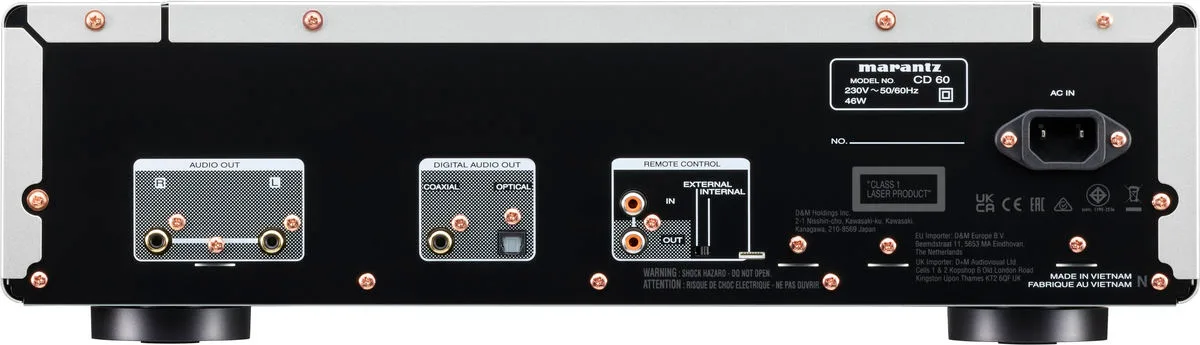 Marantz CD 60 Silver Gold Lecteurs CD
