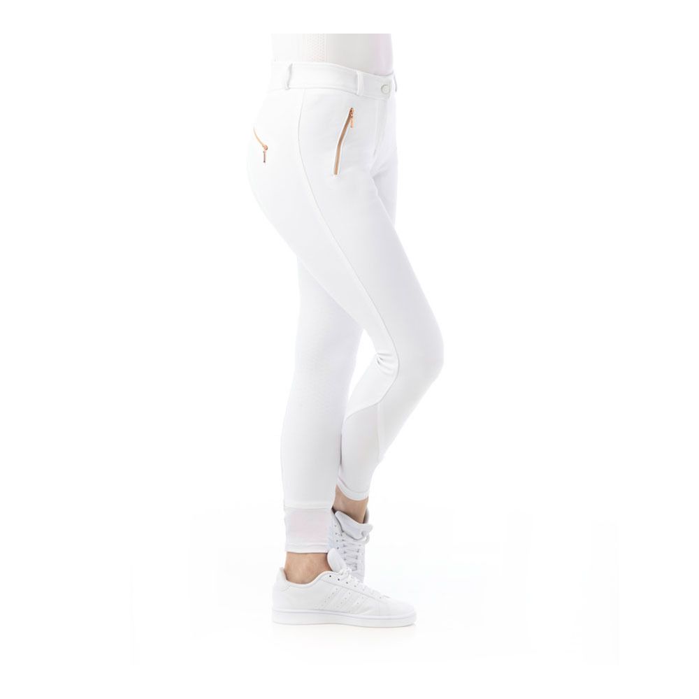Equitheme KENYA - Pantalon siliconé Femme blanc