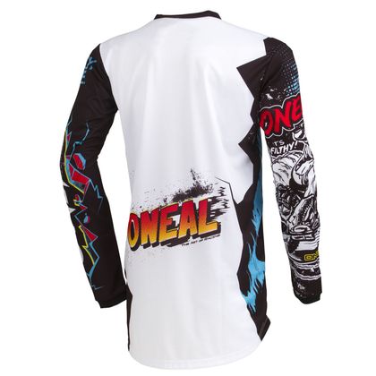 Maillot cross O'Neal ELEMENT - VILLAIN - WHITE 2023 - Blanc