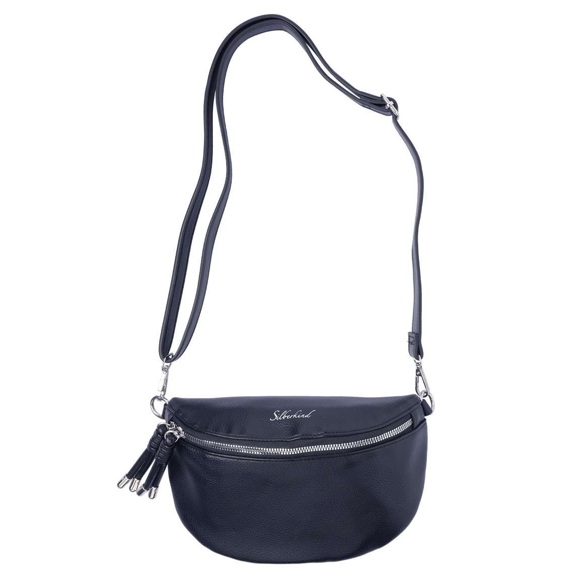 Gina Benotti Damen Hip-Bag aus Lederimitat dunkelblau