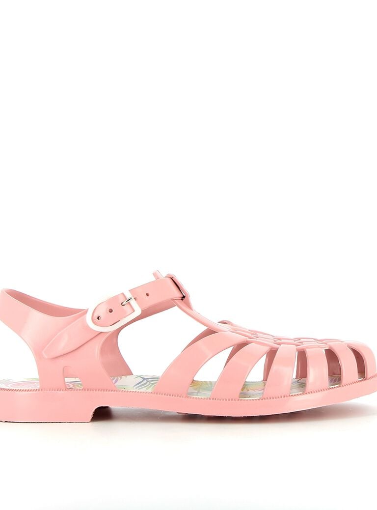 Sandales de plage rose