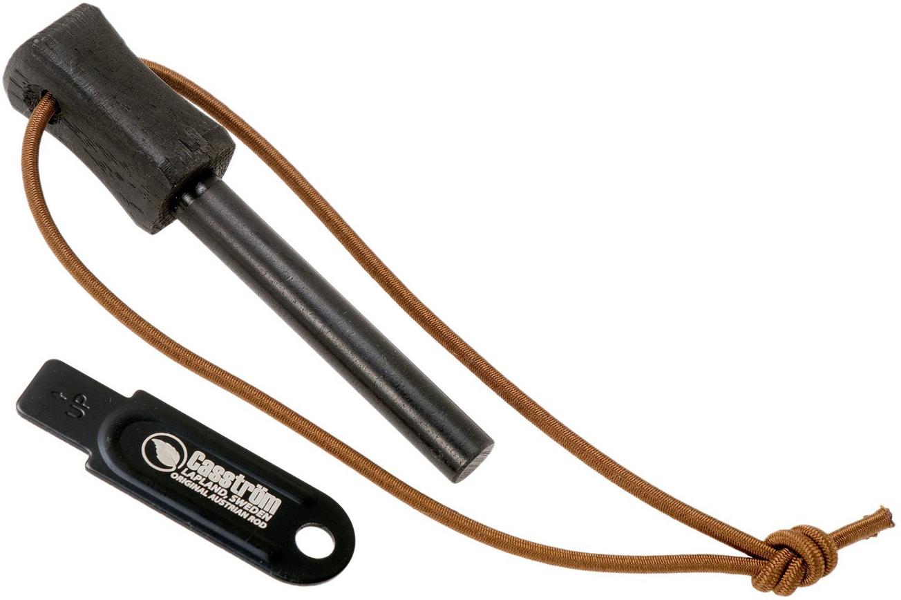 Casström Fire Striker Steel Army  Bog Oak 12209, firesteel