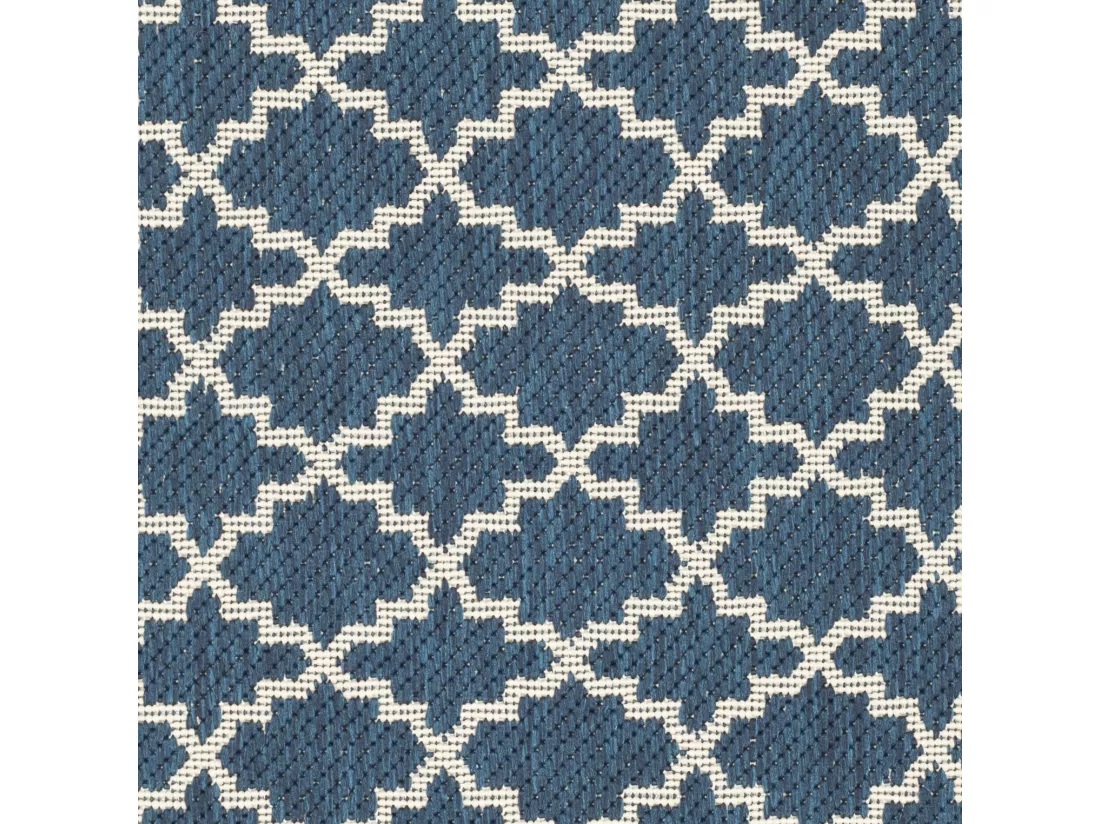 Tapis Navy & Beige 69 X 244 cm - Zinnia