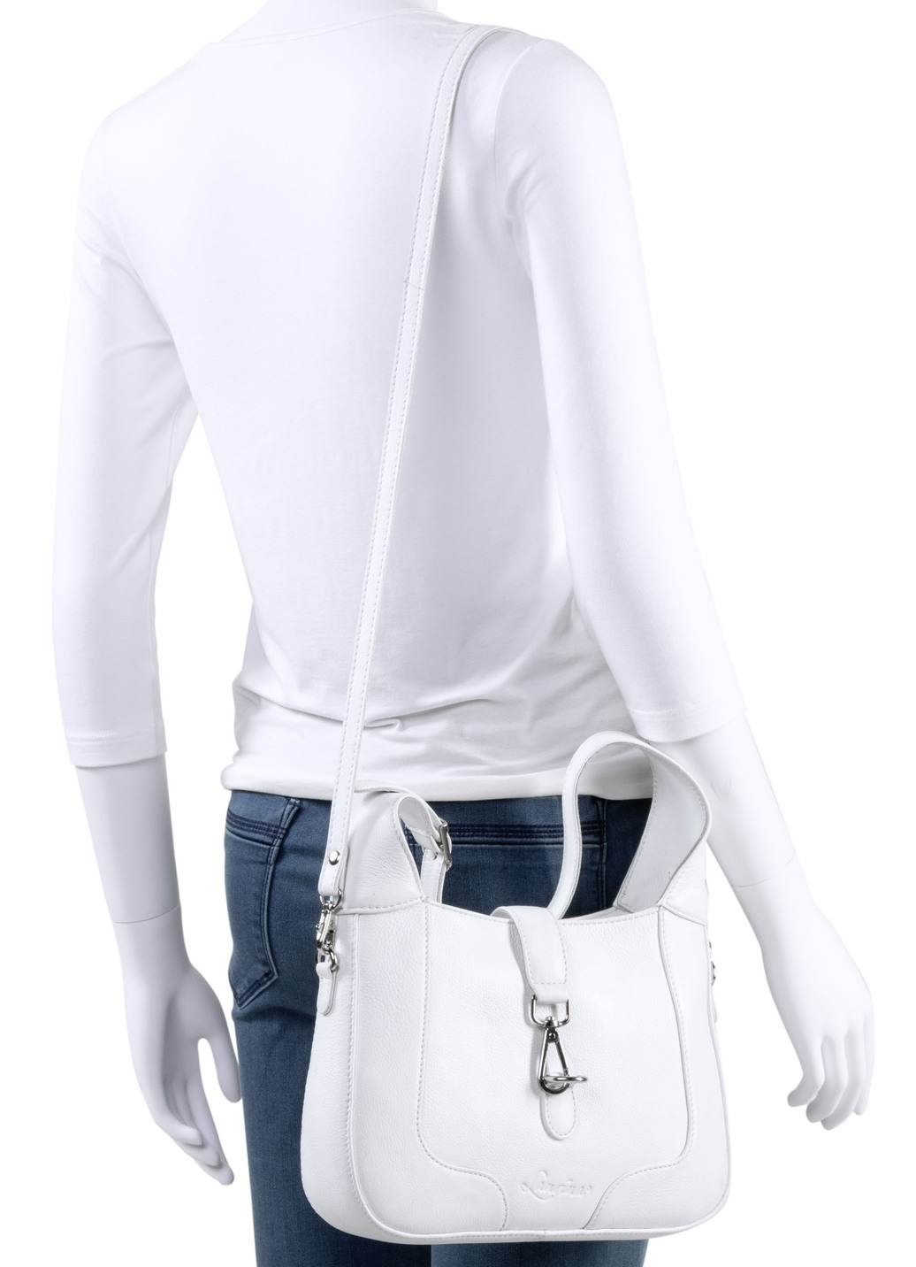 Laurina Tasche aus genarbtem Nappaleder