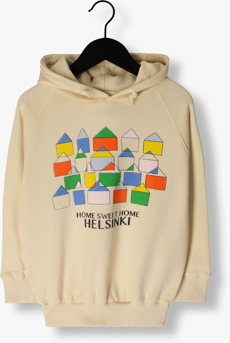 WANDER & WONDER gebroken wit wander & wonder trui houses hoodie