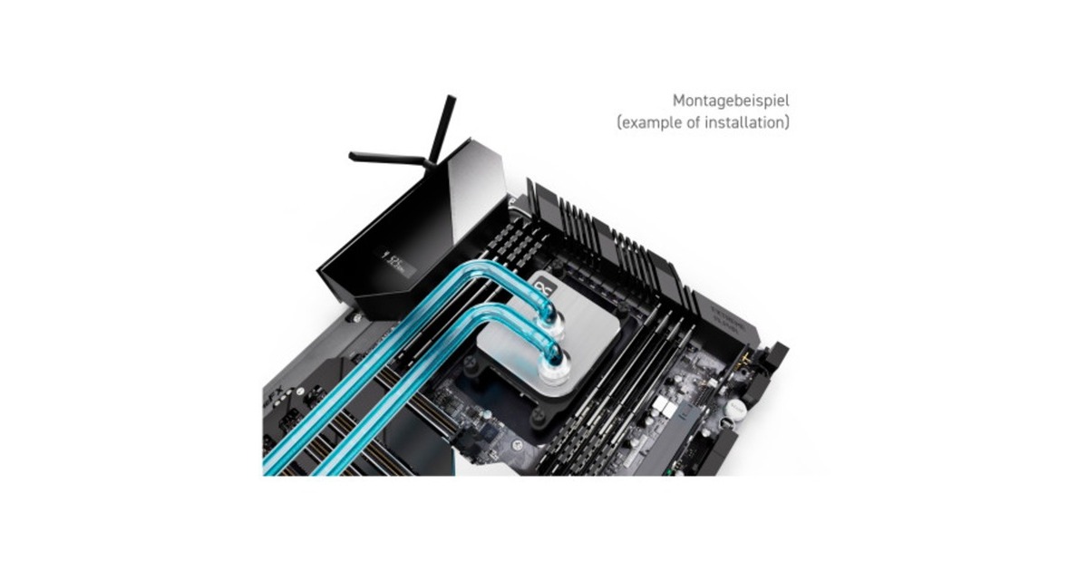 AlphacoolCore 1 Silver cpu-koeler  (Zilver)