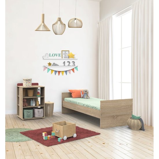 Nova new lit combiné évolutif 60x120   Rose canyon        de               Sauthon Baby's Sweet Home