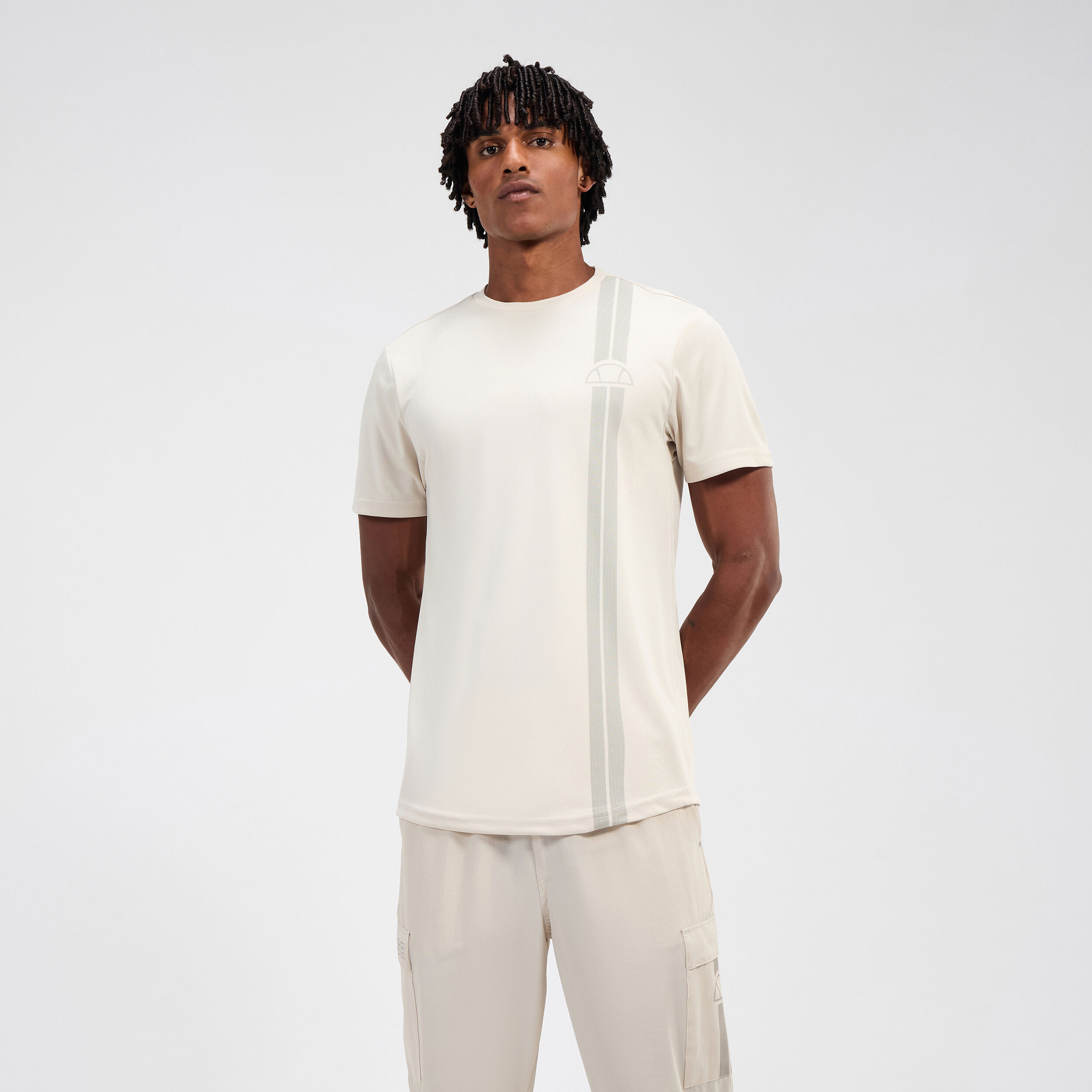 Ellesse Massina T-shirt Hommes - Beige
