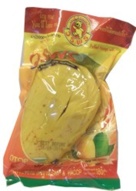 Woraporn Gepekelde Mango met Chili 180g