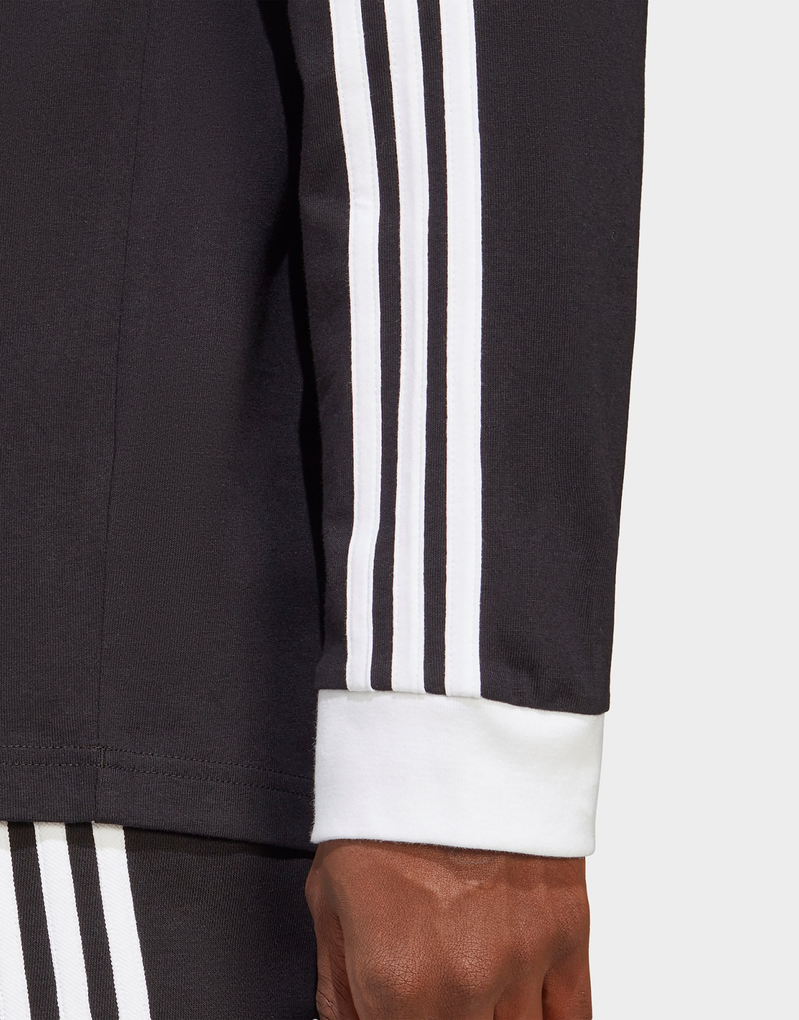 adidas T-shirt manches longues 3 bandes Adicolor Classics