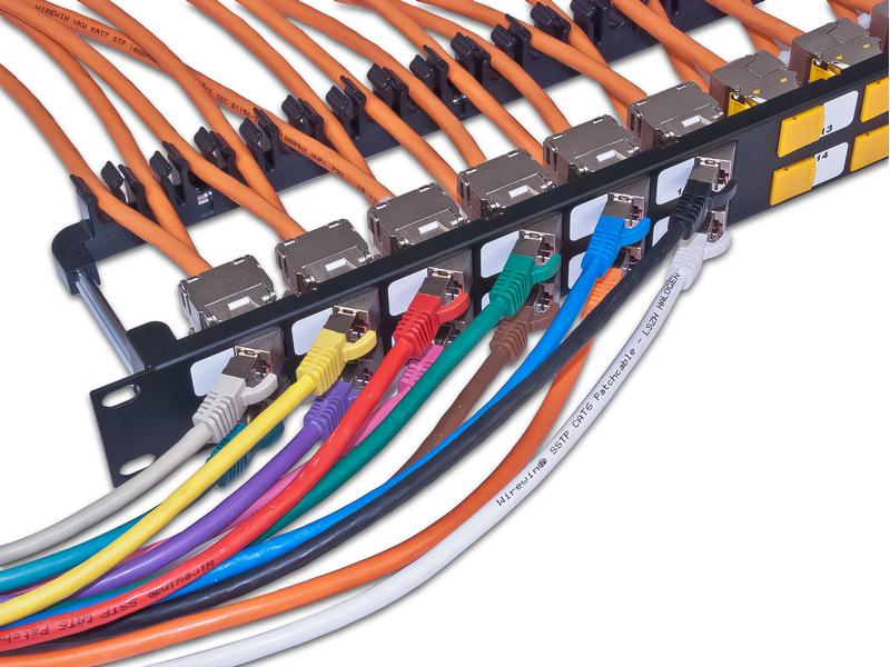 Wirewin Patchpanel 24 Port, Keystone, 1HE 19