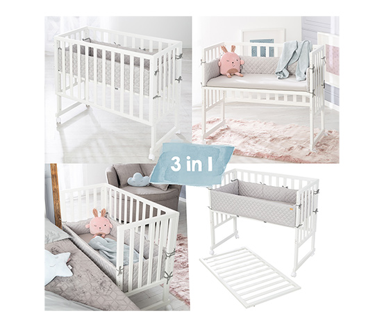 roba 3-in-1-Stuben-Beistellbett