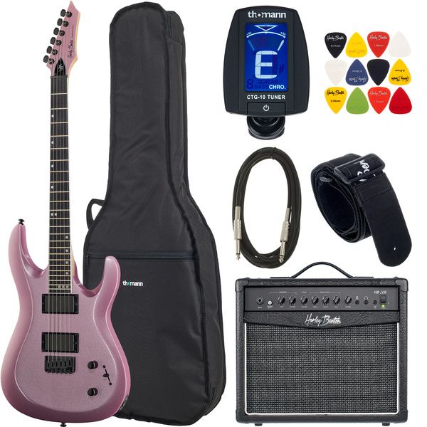 Harley Benton R-446 Plum Metallic Set
