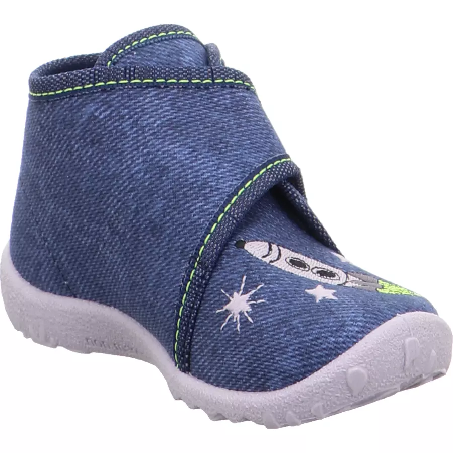 superfit Hausschuh Spotty blau