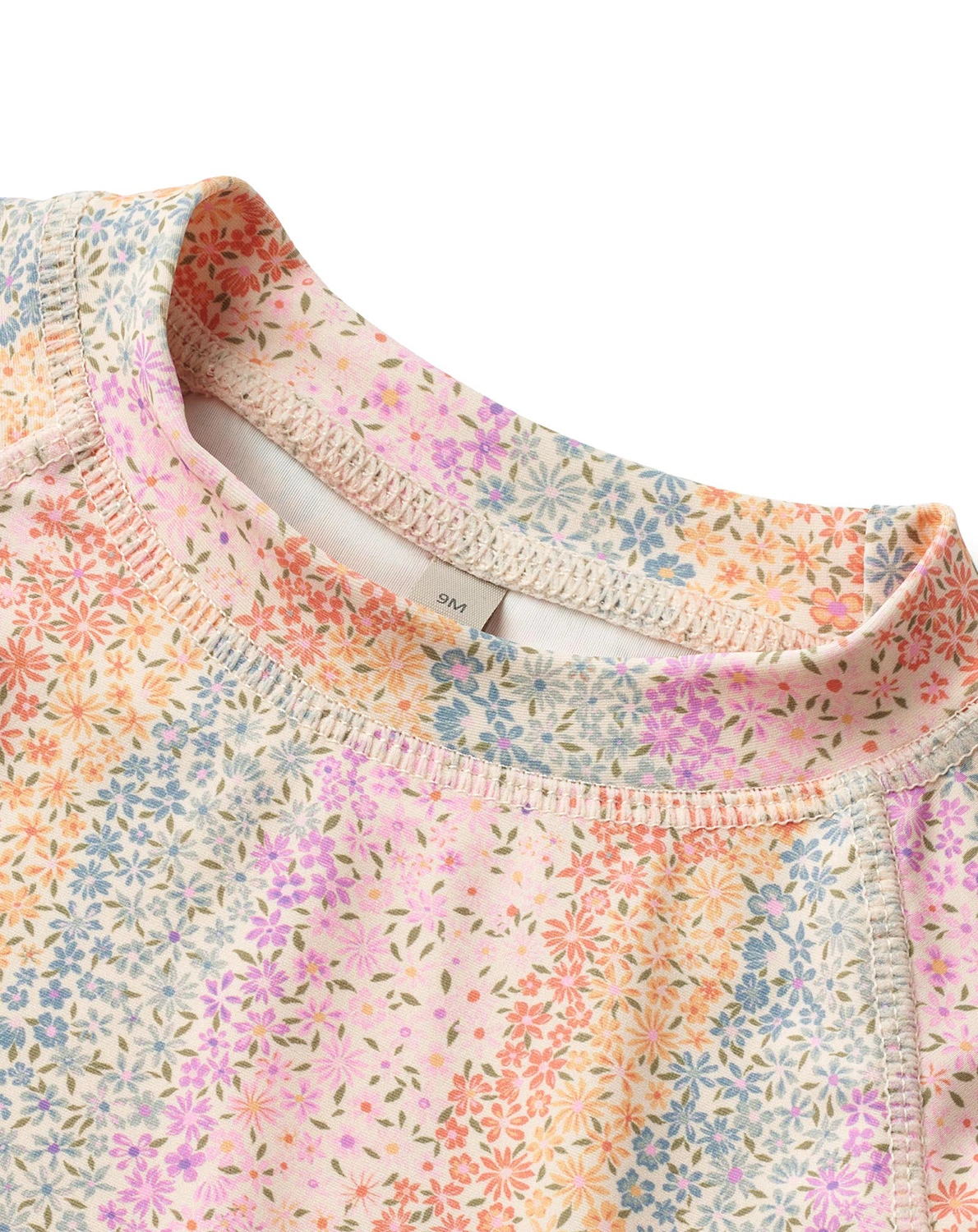 Langarm-Badeshirt DILAN RAINBOW STRIPES in bunt