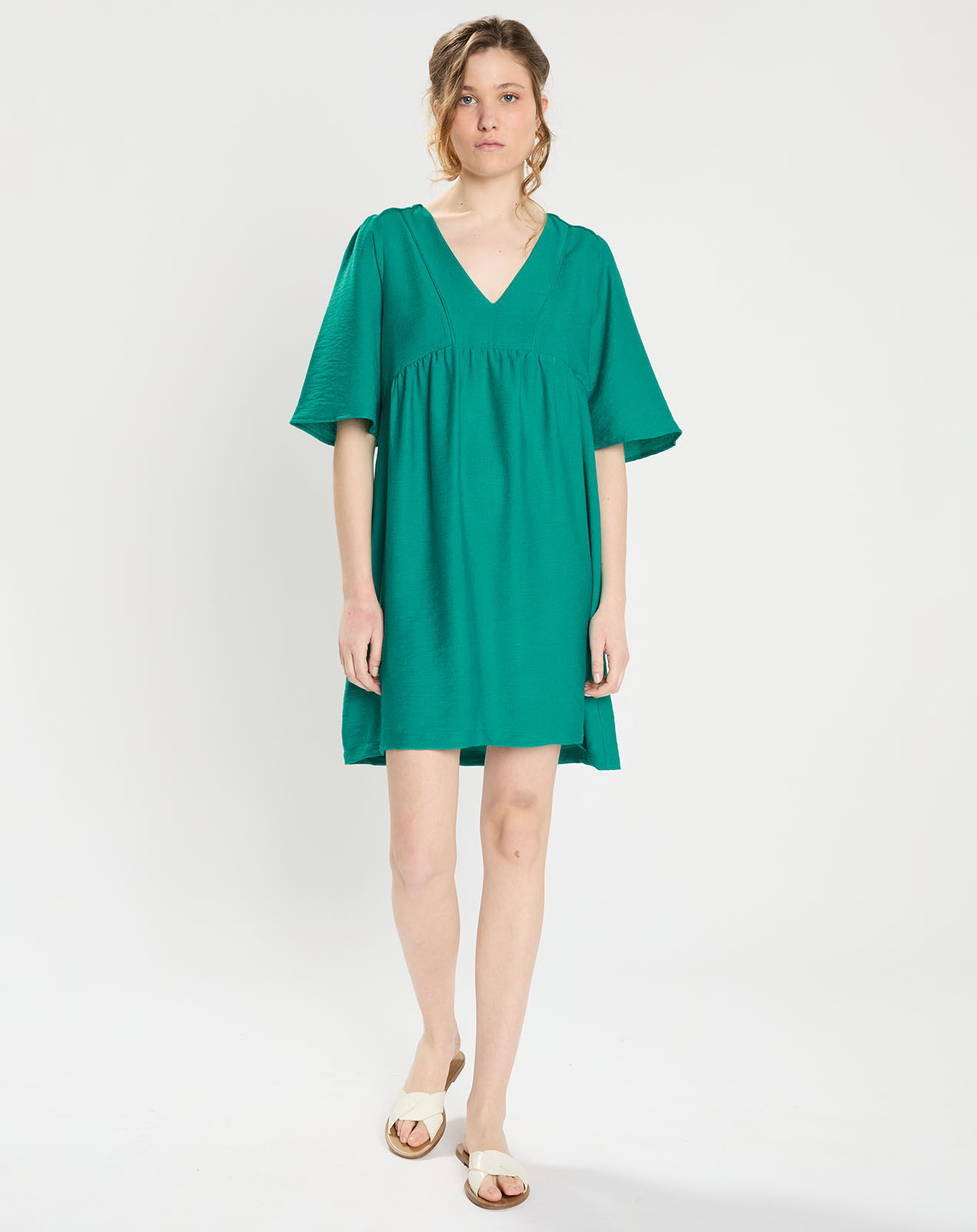 An'ge Robe Manolito turquoise