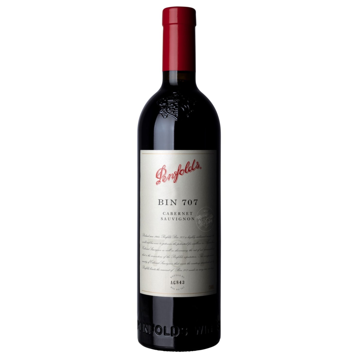 Cabernet Sauvignon Bin 707 South Australia Penfolds -75cl
