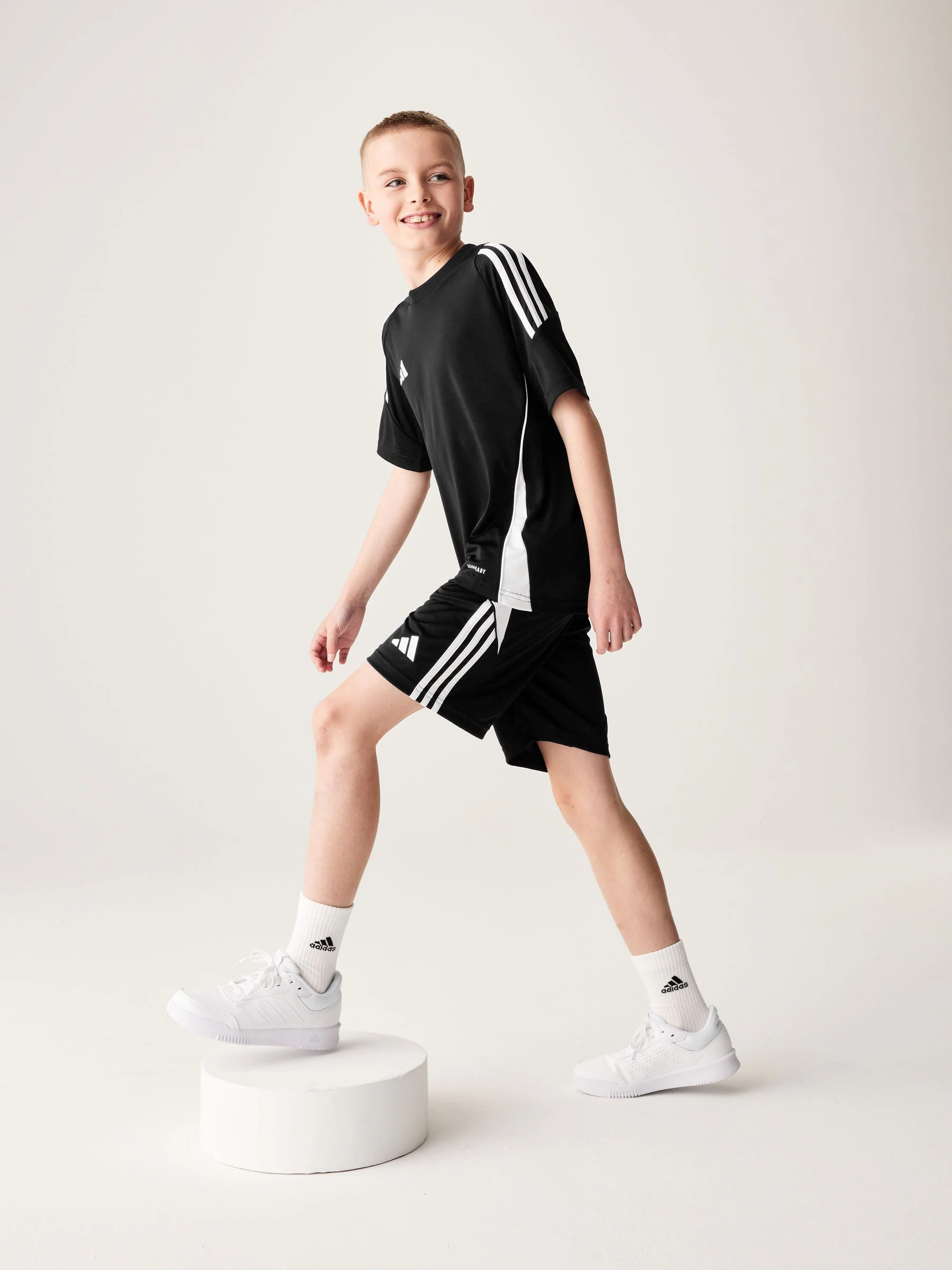 Zwart/wit - adidas Tiro 24 shorts voor kinderen