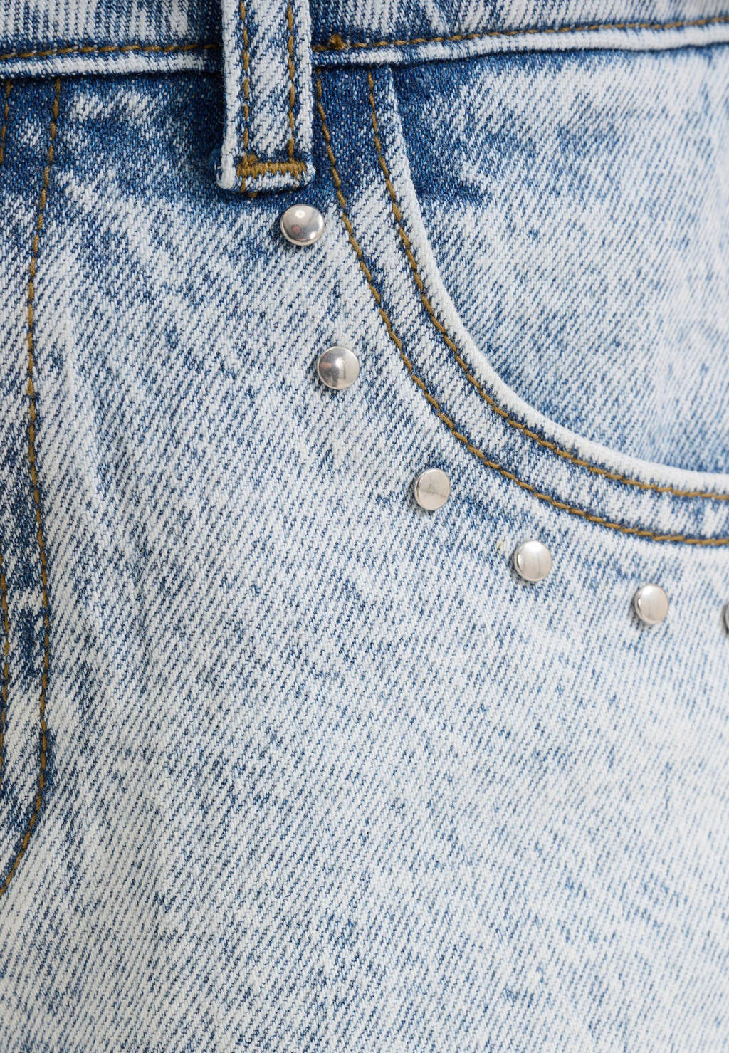 Shoeby regular fit denim short light blue denim bleached