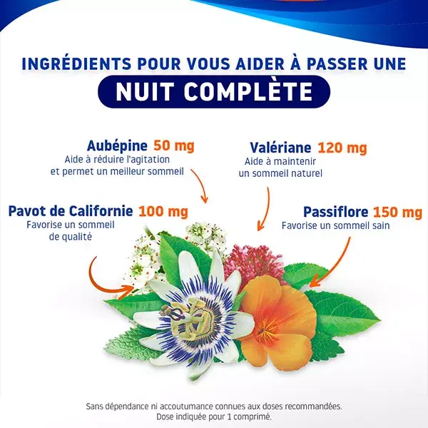 Valdispert Suporte Completo para uma Noite de Sono 30 comprimidos
