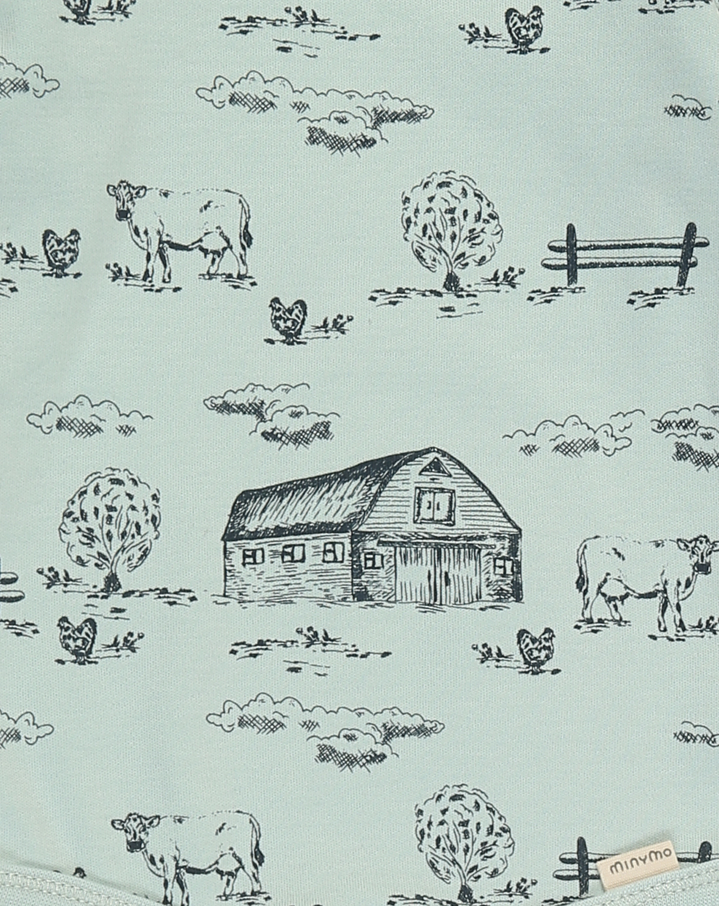 Langarmbody FARM 2-teilig in blue night