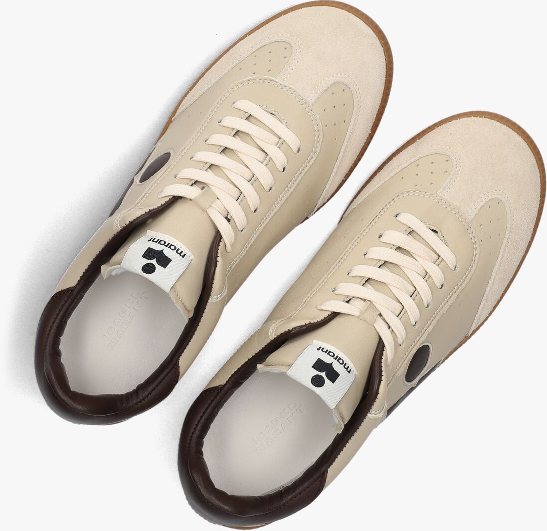 beige isabel marant lage sneakers bryce sneakers