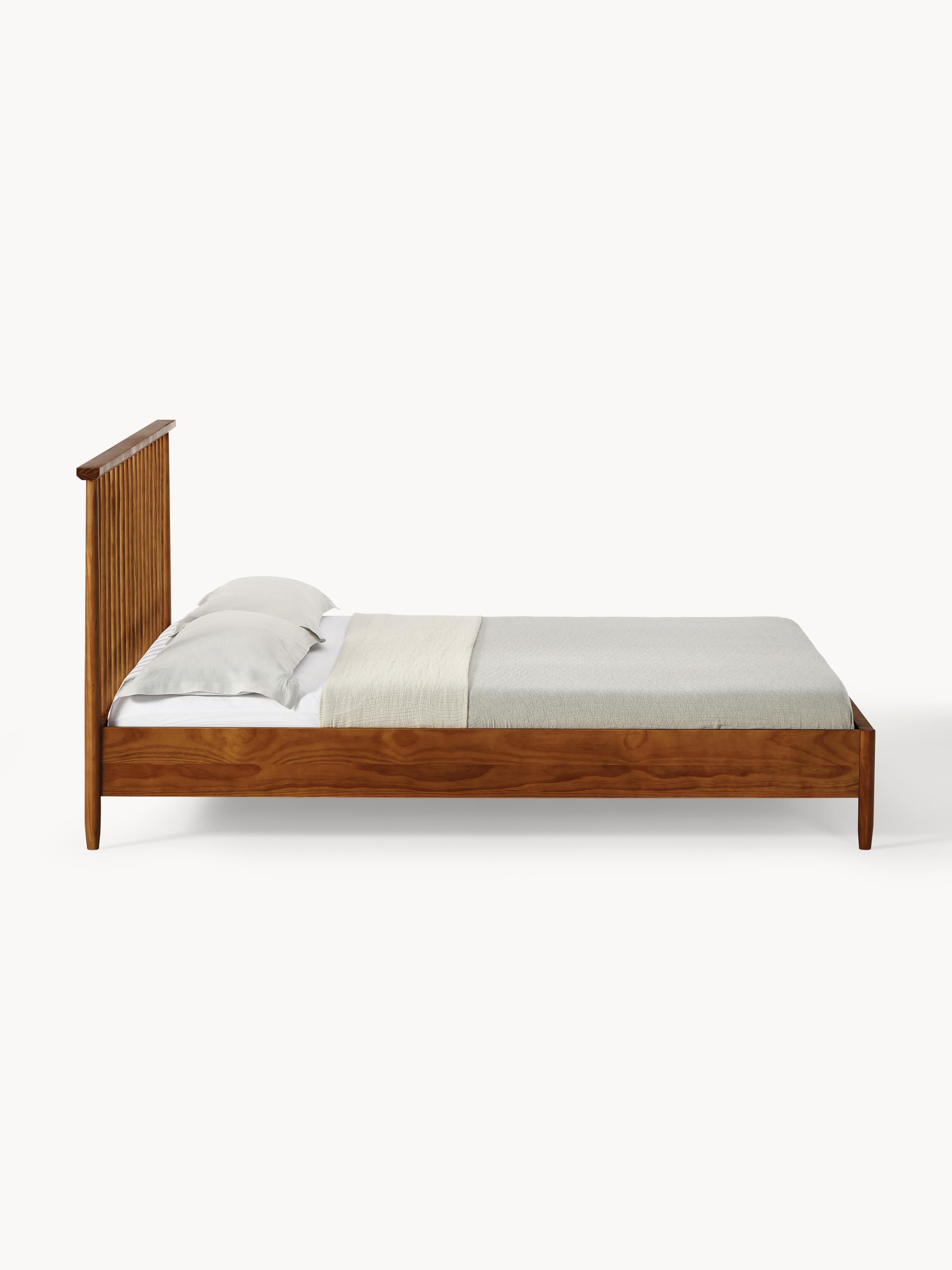 Houten bed Windsor met hoofdeinde van grenenhout