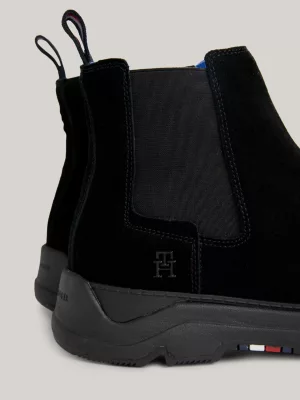 Botas Chelsea híbridas de camurça premium