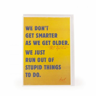 Stupid Things Card