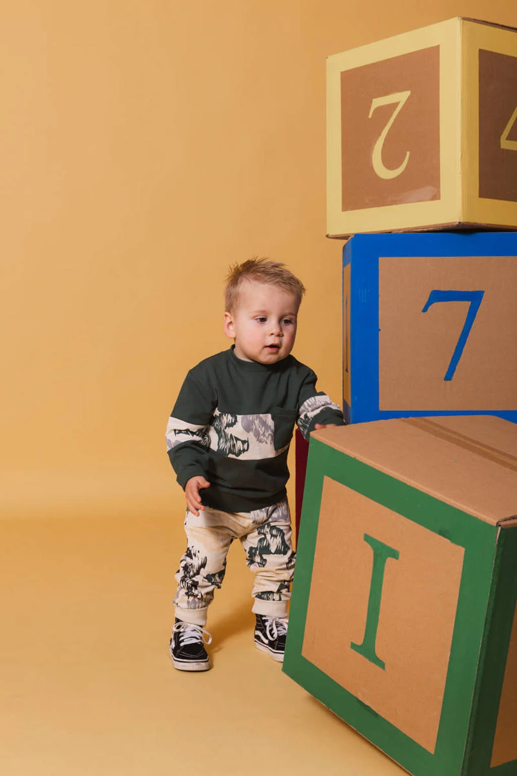 Quapi sweater groen