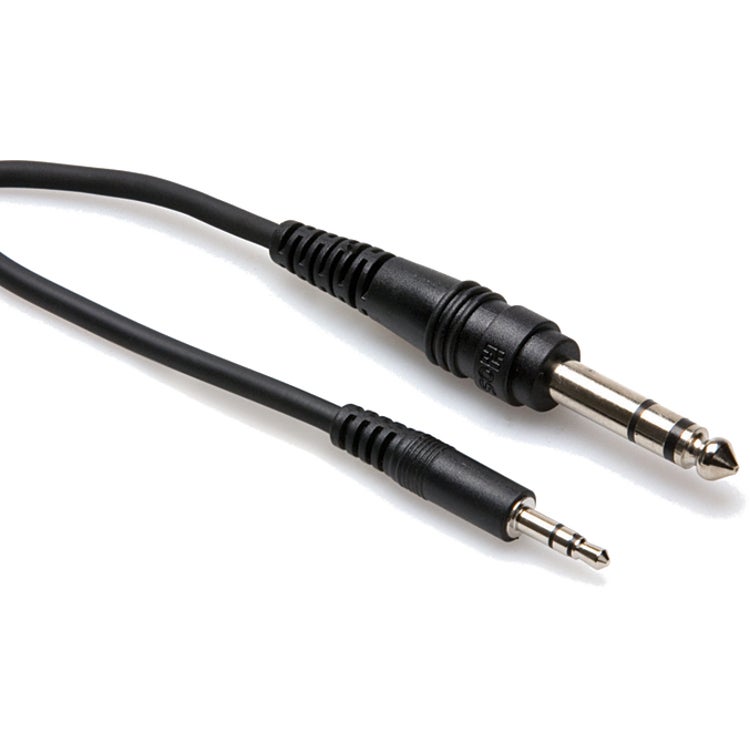 Hosa CMS-110 stereo audiokabel 3.5 mm jack - 6.35 mm jack 3 m