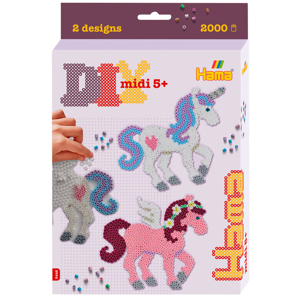 Hama strijkkralen fantasiepaarden 2000-delig