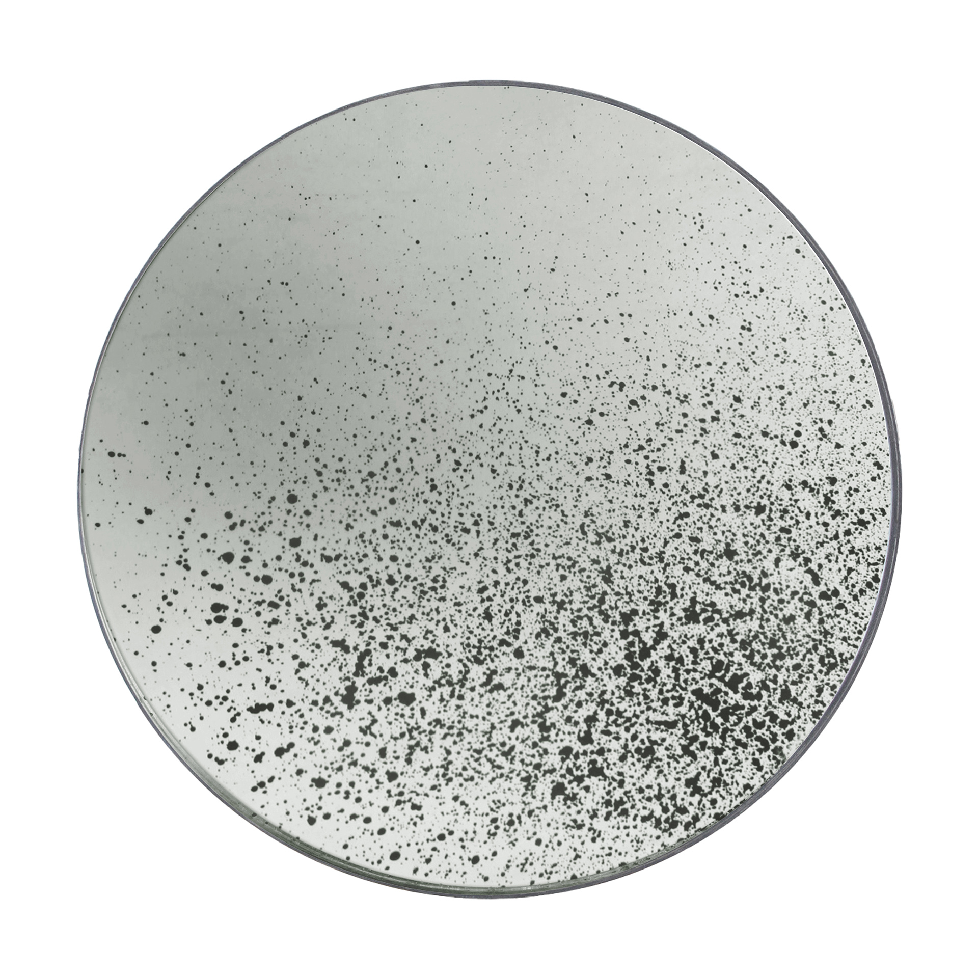 Ethnicraft - Aged muurspiegel - rond - clear - 62