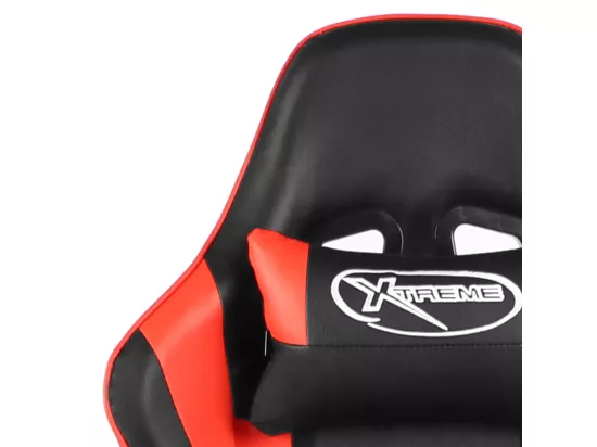 Chaise de jeu pivotante Rouge PVC