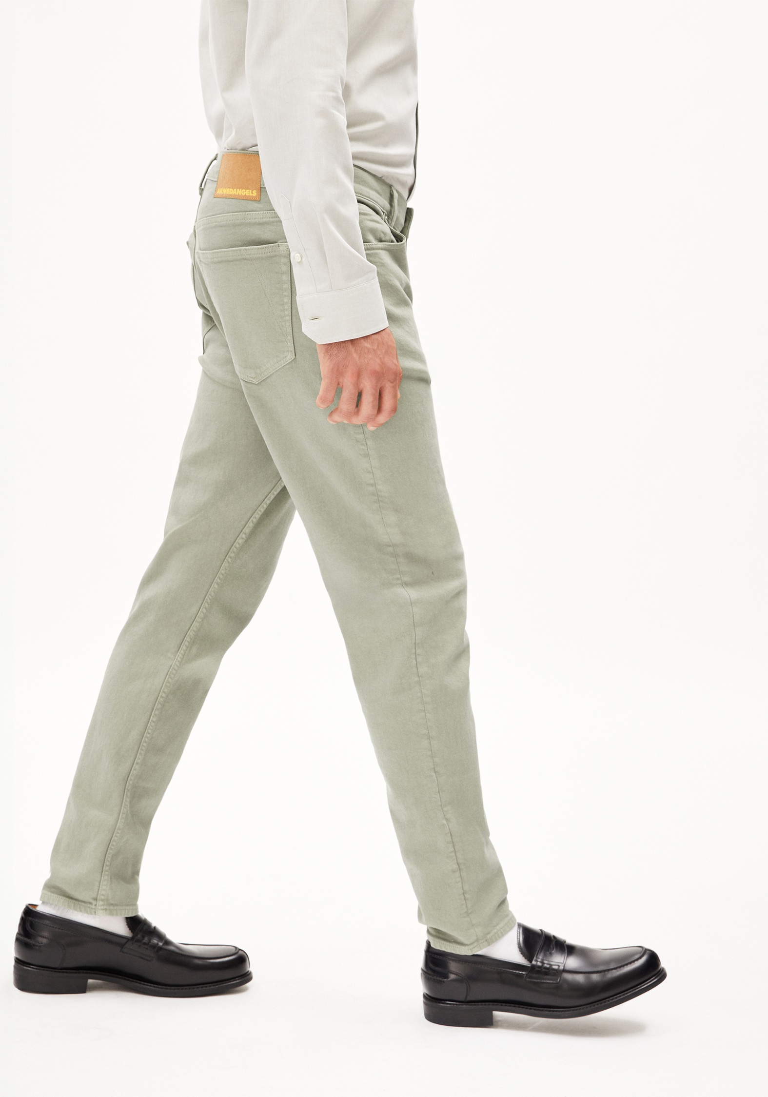 Armedangels Herren-Jeans Aarjo Tarpa Seagreen