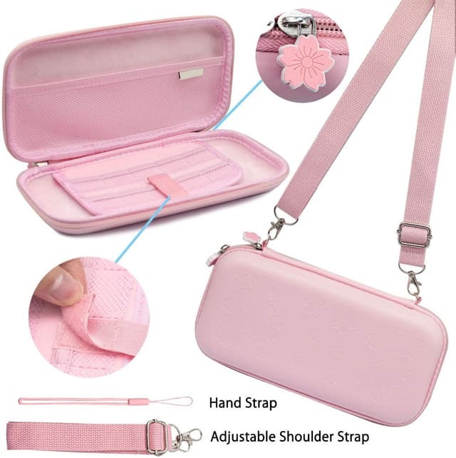 Etui og tilbehør til Nintendo Switch Pink 10 stk