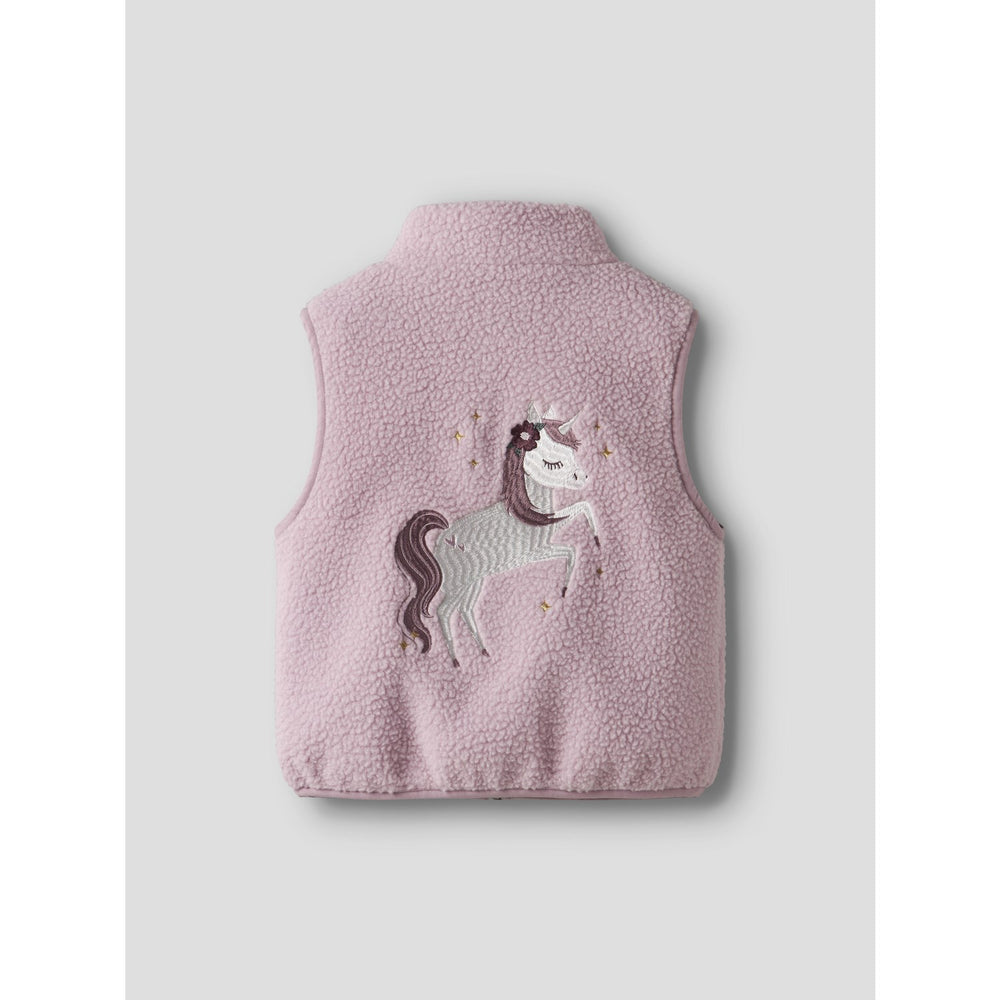 Køb Name It Keepsake Lilac Nmfmall Sherpa Vest