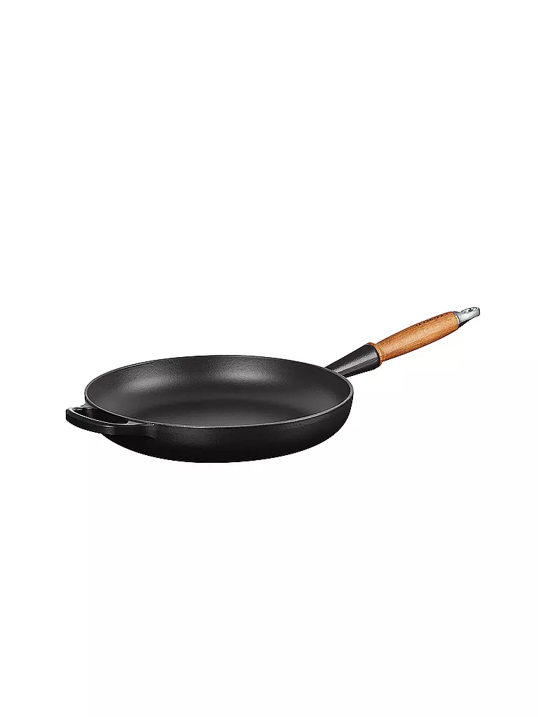 LE CREUSET Bratpfanne Signature 28cm Schwarz schwarz
