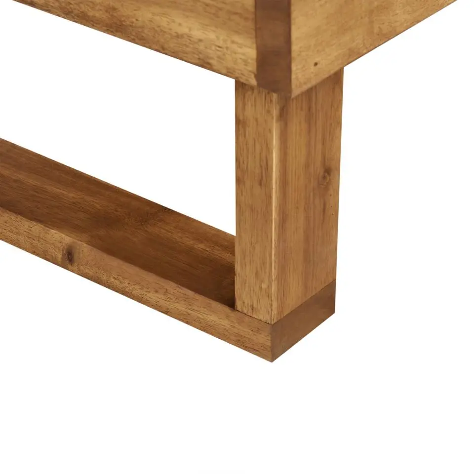 MARETTIMO - Salontafel - Lichthout - 110 x 60 cm - Acaciahout