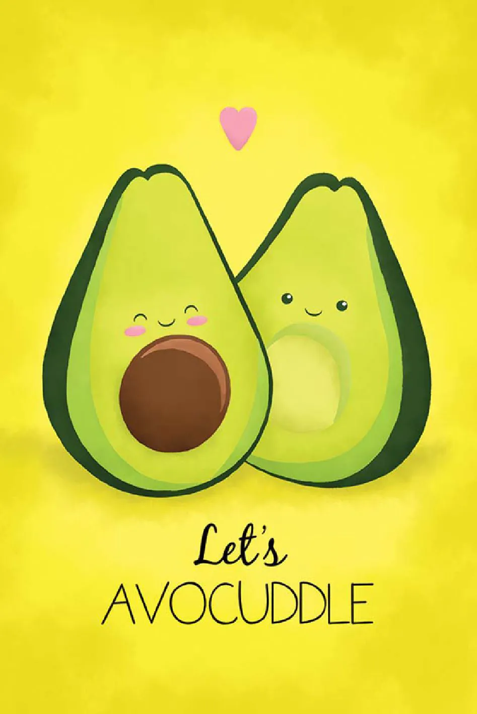Poster Avocado, 61 x 91 cm
