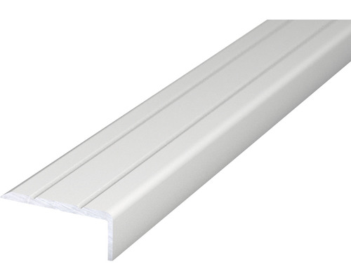 Aluminium hoekprofiel, zilver, zelfklevend, 24,5x10x900mm