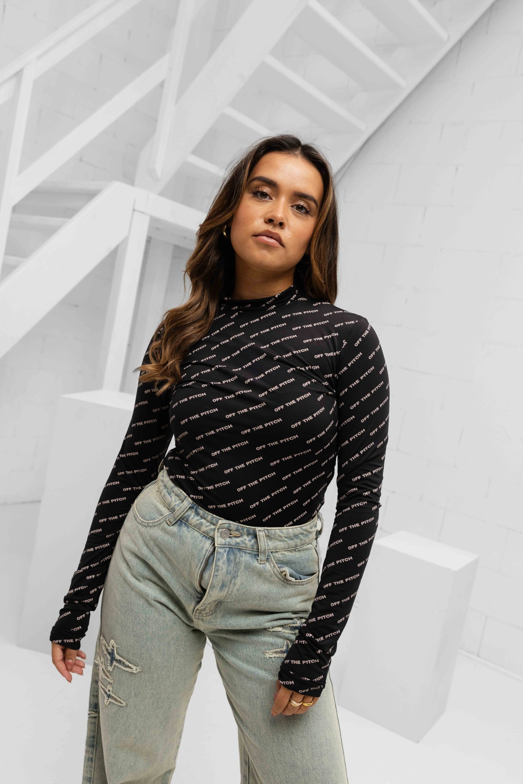 Off The Pitch Paige Bodysuit Dames Zwart