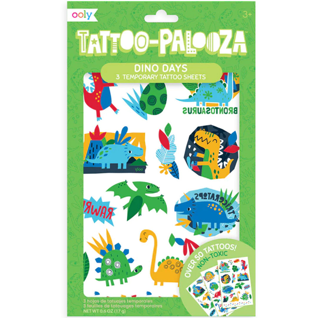Ooly kindertattoos dino
