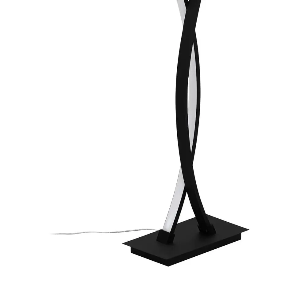 EGLOLasana3Vloerlamp-LED-142cm-Zwart/Wit