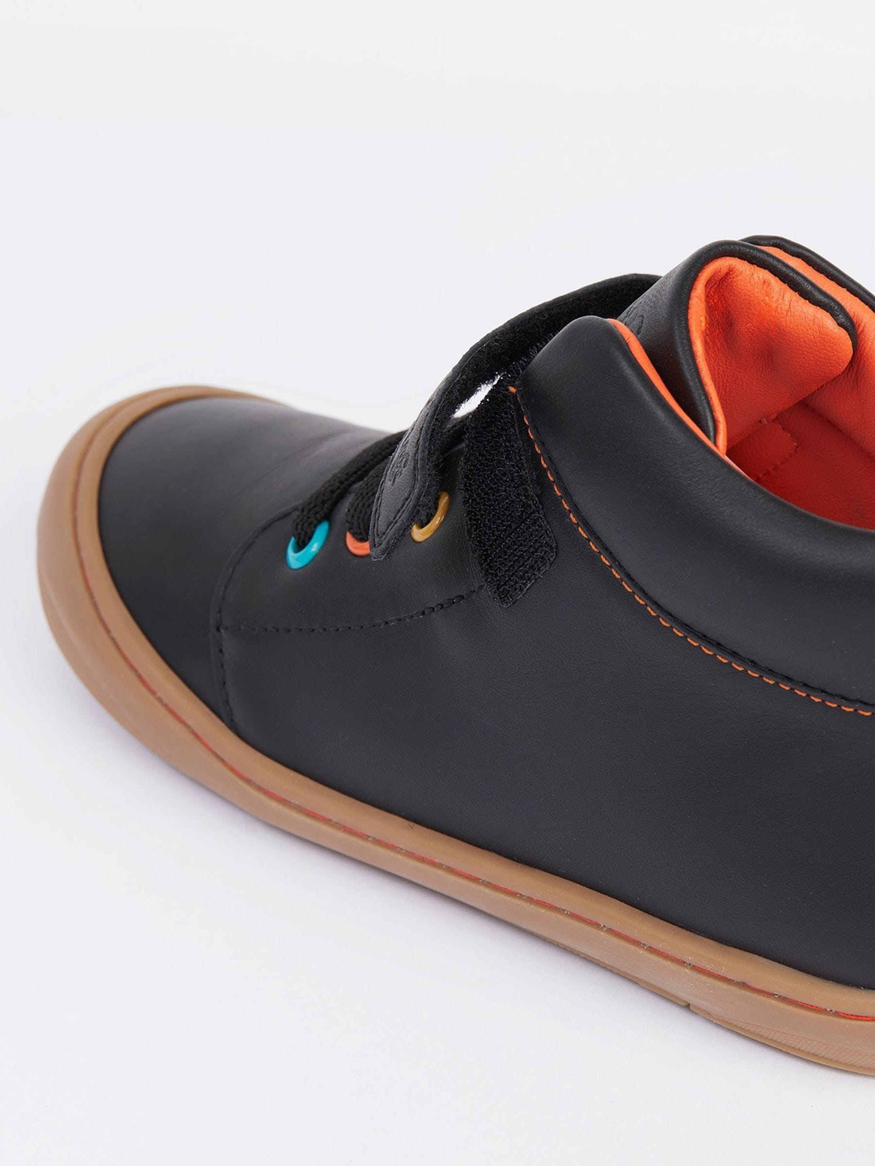 Frugi zwarte stretchy kanten Boots